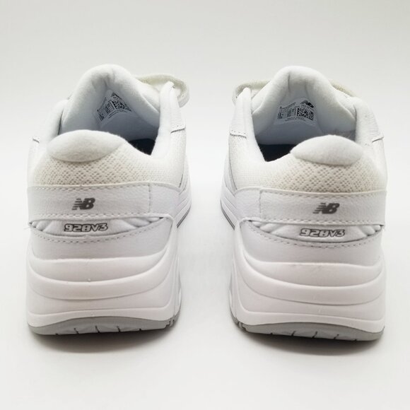 New Balance Womens 8 Hook and Loop Leather 928v3 Sneaker Walking Shoe White $160 - Picture 9 of 16